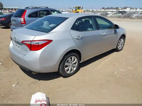 2015 Toyota COROLLA LE VIN 2T1BURHE7FC366389 фото 4