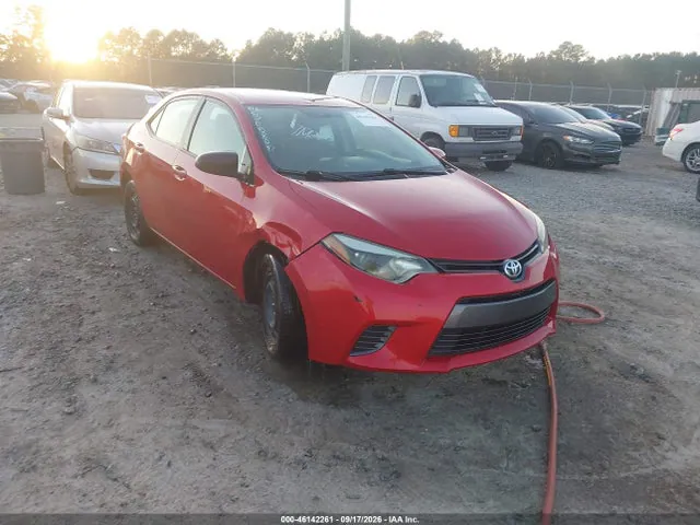 2015 Toyota COROLLA LE VIN 2T1BURHE9FC305805 фото 1