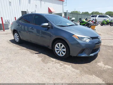5YFBURHEXGP547388 — 2016 Toyota Corolla LE, Задняя часть слева (Left Rear), фото до ремонта