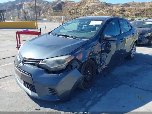 2T1BURHE3GC584797 — 2016 Toyota Corolla LE, фото 2 с аукциона IAAI 30.09.2026, Левый бок