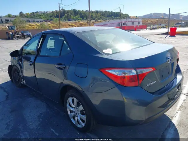 2T1BURHE3GC584797 — 2016 Toyota Corolla LE, фото 3 с аукциона IAAI 30.09.2026, Левый бок