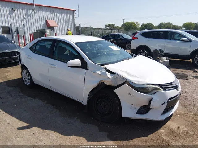 2016 Toyota COROLLA LE VIN 5YFBURHE4GP413296 фото 1