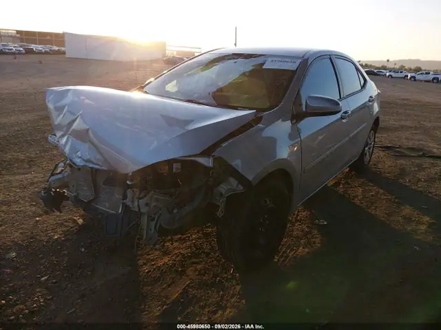 5YFBURHE6GP398574 — 2016 Toyota Corolla LE, фото 2 с аукциона IAAI 13.10.2026, Передняя часть