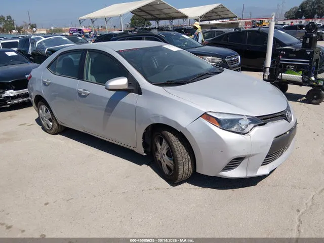 2016 Toyota COROLLA LE VIN 2T1BURHE0GC631123 фото 1