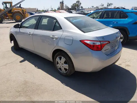 2016 Toyota COROLLA LE VIN 2T1BURHE0GC631123 фото 3