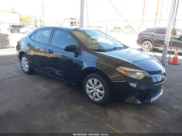 5YFBURHE6GP551597 — 2016 Toyota Corolla LE, Правый бок (Right Side), фото до ремонта