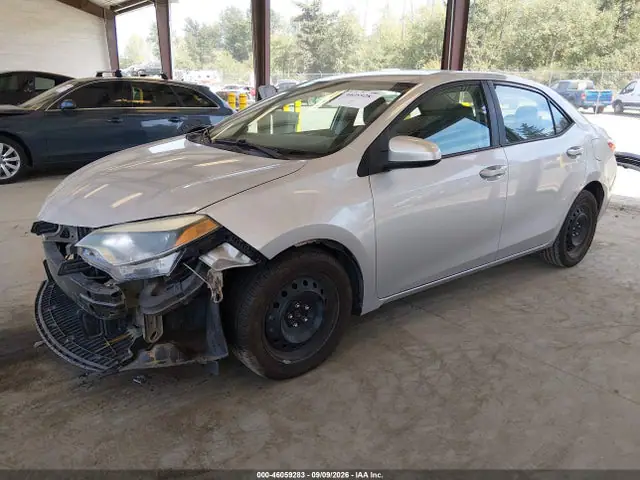 5YFBURHEXGP392681 — 2016 Toyota Corolla LE, фото 2 с аукциона IAAI 30.09.2026, Передняя часть