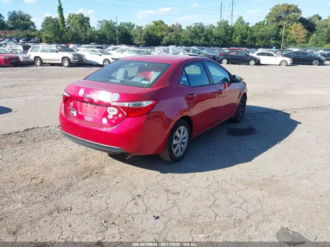 2016 Toyota COROLLA LE VIN 2T1BURHE2GC649199 фото 4