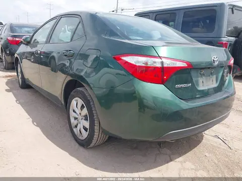 2016 Toyota COROLLA LE VIN 2T1BURHE3GC536412 фото 3