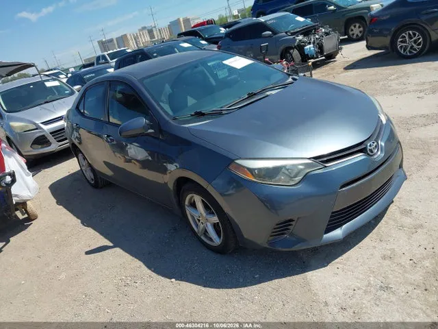 2016 Toyota COROLLA LE VIN 2T1BURHE0GC694464 фото 1