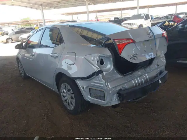 2017 Toyota COROLLA LE VIN 2T1BURHE8HC867469 фото 3