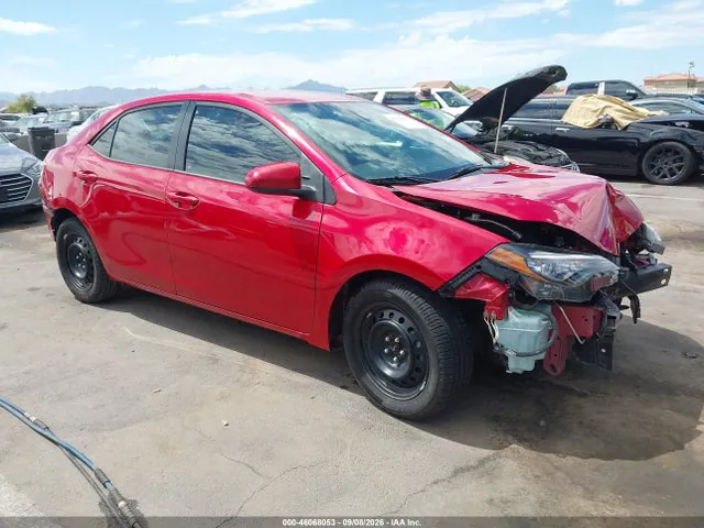 2018 Toyota COROLLA LE VIN 2T1BURHE9JC981535 фото 1