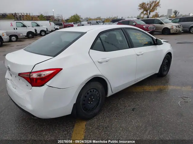 2T1BURHE9KC131857 — 2019 Toyota Corolla LE, фото 4 с аукциона IAAI 29.09.2026, Передняя часть