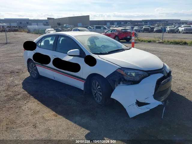 2019 Toyota COROLLA LE VIN 2T1BURHE2KC170791 фото 1