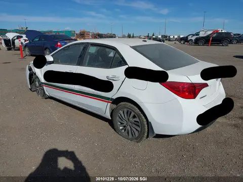 2019 Toyota COROLLA LE VIN 2T1BURHE2KC170791 фото 3
