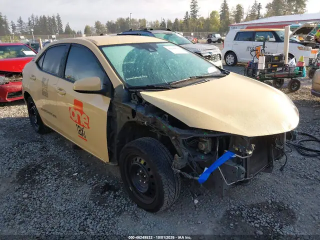 2T1BURHE9KC196904 — 2019 Toyota Corolla LE, Передняя часть (Front End), фото до ремонта