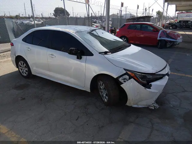 JTDEPRAE8LJ018096 — 2020 Toyota Corolla LE, Опрокидывание (Rollover), фото до ремонта