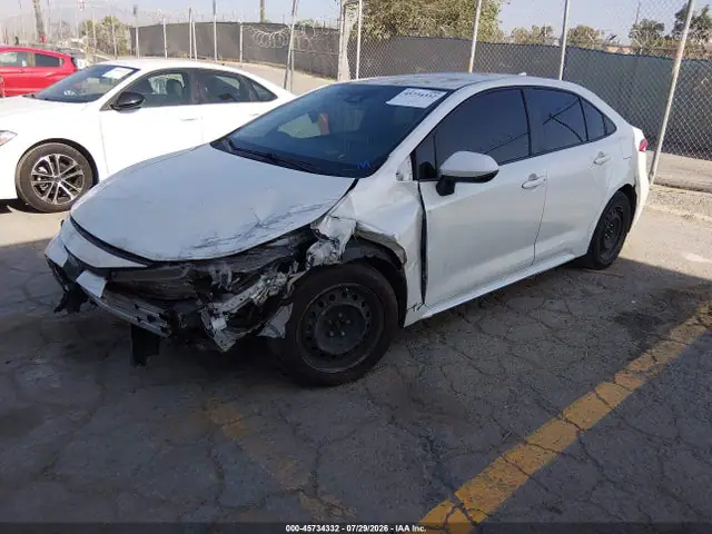 JTDEPRAE8LJ018096 — 2020 Toyota Corolla LE, фото 2 с аукциона IAAI 14.10.2026, Опрокидывание