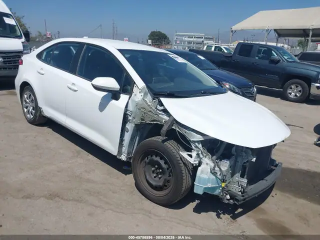 5YFEPRAEXLP107745 — 2020 Toyota Corolla LE, Передняя часть (Front End), фото до ремонта
