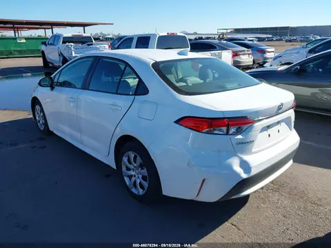 2020 Toyota COROLLA LE VIN 5YFEPRAE1LP106676 фото 3