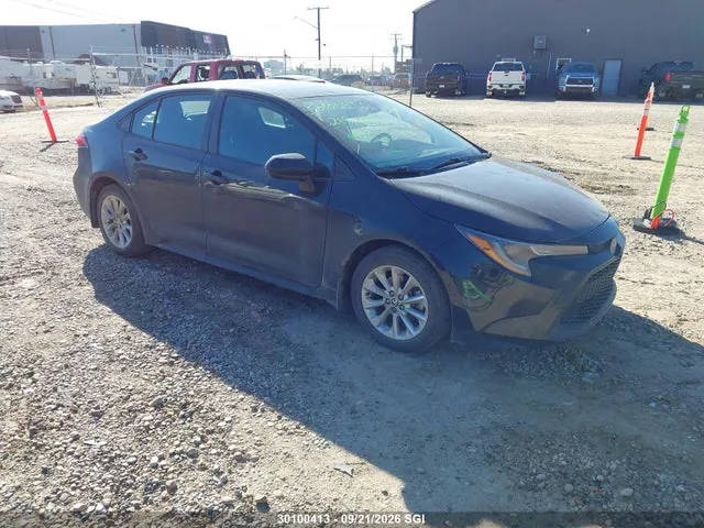 2021 Toyota COROLLA LE VIN 5YFBPMBE7MP221062 фото 1