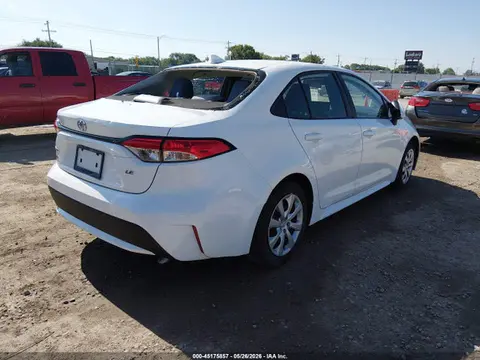 2021 Toyota COROLLA LE VIN 5YFEPMAE7MP151240 фото 4