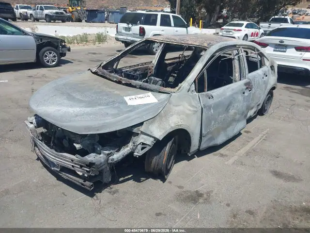 5YFEPMAEXMP166671 — 2021 Toyota Corolla LE, фото 2 с аукциона IAAI 29.09.2026, Полный пожар