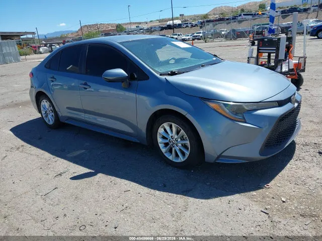 2021 Toyota COROLLA LE VIN 5YFVPMAE6MP269036 фото 1