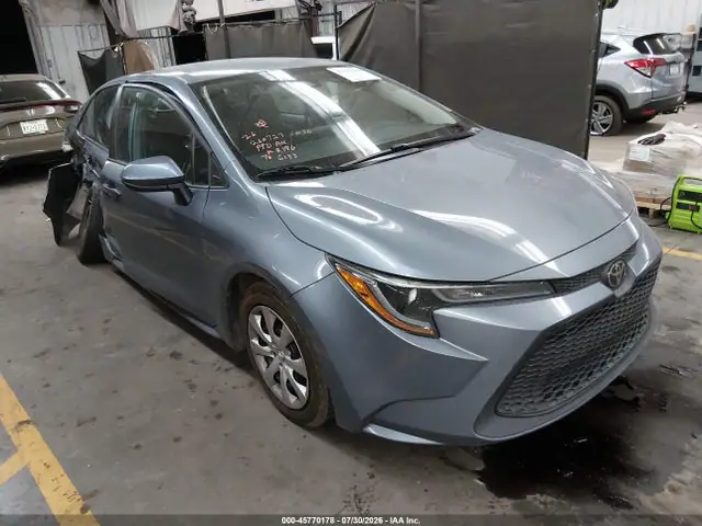 5YFEPMAEXMP246133 — 2021 Toyota Corolla LE, Задняя часть справа (Right Rear), фото до ремонта