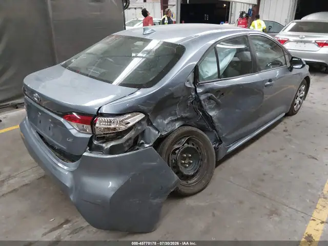5YFEPMAEXMP246133 — 2021 Toyota Corolla LE, фото 4 с аукциона IAAI 29.09.2026, Задняя часть справа