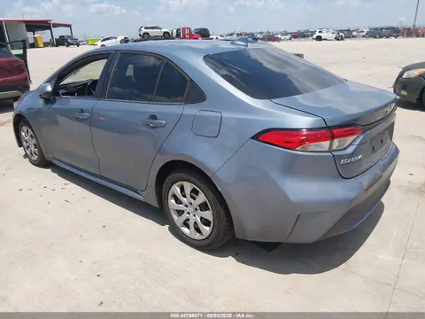 2021 Toyota COROLLA LE VIN 5YFEPMAEXMP231664 фото 3
