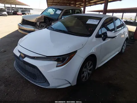 2021 Toyota COROLLA LE VIN 5YFEPMAE5MP205327 фото 2