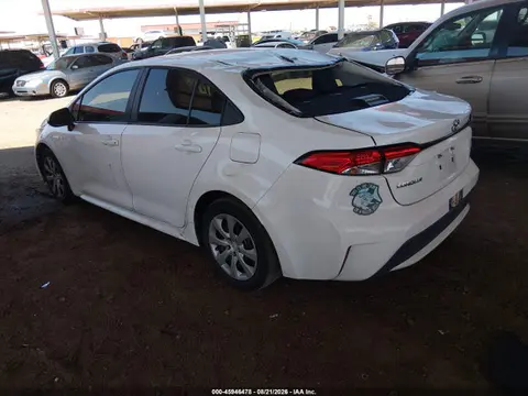 2021 Toyota COROLLA LE VIN 5YFEPMAE5MP205327 фото 3
