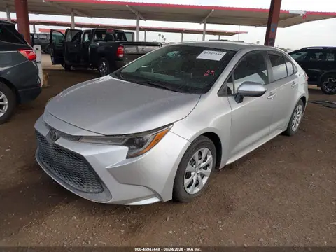 2021 Toyota COROLLA LE VIN 5YFEPMAE1MP225056 фото 2