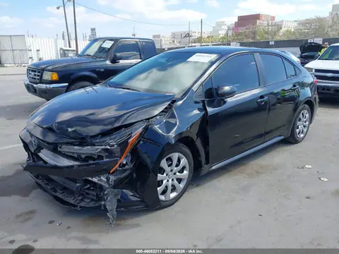 2021 Toyota COROLLA LE VIN 5YFEPMAEXMP208711 фото 2
