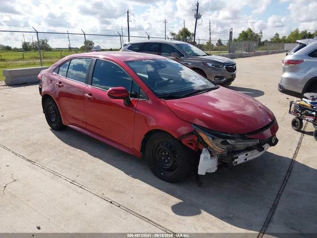 2021 Toyota COROLLA LE VIN 5YFEPMAE2MP267736 фото 1