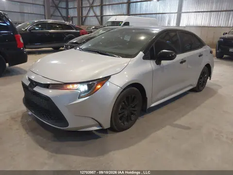 2022 Toyota COROLLA LE VIN 5YFBPMBE3NP284466 фото 2