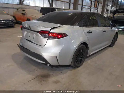 2022 Toyota COROLLA LE VIN 5YFBPMBE3NP284466 фото 4