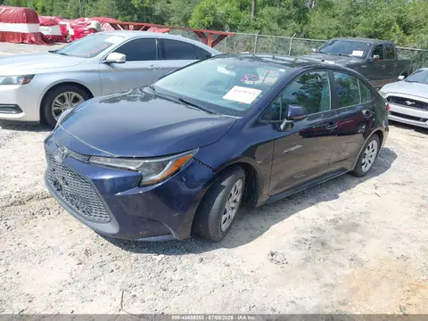 2022 Toyota COROLLA LE VIN 5YFEPMAE6NP337997 фото 2