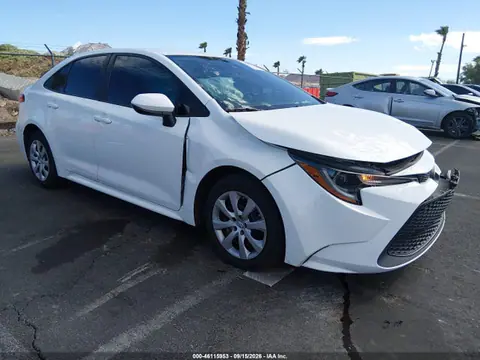 5YFEPMAE9NP344328 — 2022 Toyota Corolla LE, Передняя часть (Front End), фото до ремонта