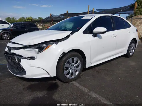2022 Toyota COROLLA LE VIN 5YFEPMAE9NP344328 фото 2