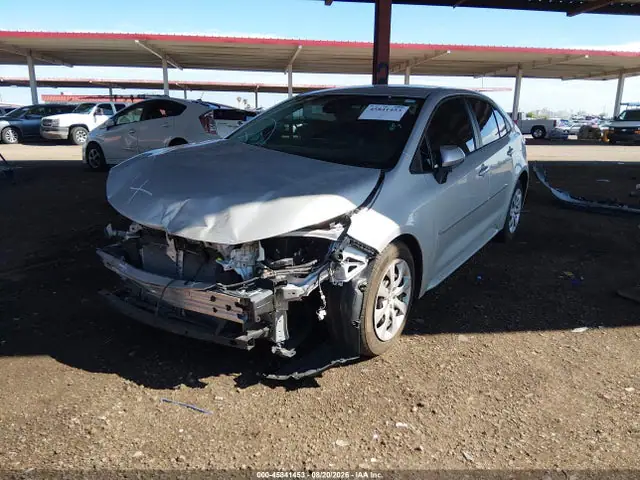 5YFB4MDE1PP028304 — 2023 Toyota Corolla LE, фото 2 с аукциона IAAI 13.10.2026, Передняя часть справа