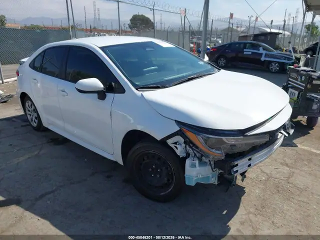 JTDB4MEE2P3014483 — 2023 Toyota Corolla LE, Передняя часть (Front & Rear), фото до ремонта