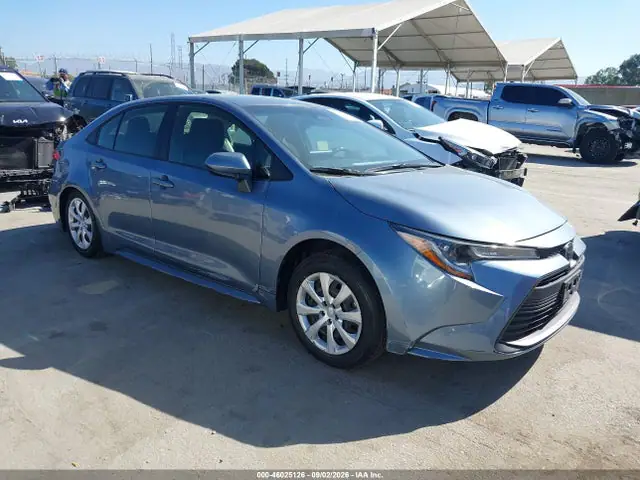 JTDB4MEE4P3010399 — 2023 Toyota Corolla LE, Задняя часть слева (Left Rear), фото до ремонта