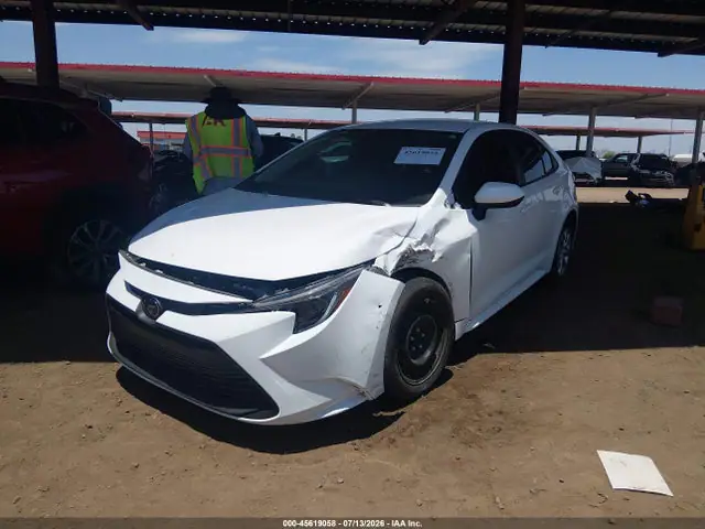 2025 Toyota COROLLA LE VIN 5YFB4MDE1SP238958 фото 2