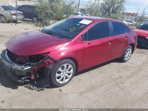 2025 Toyota COROLLA LE VIN 5YFB4MDE0SP310426 фото 2