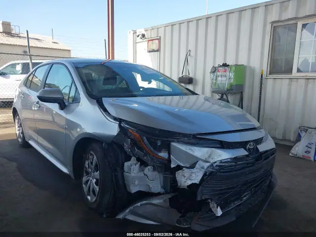 5YFB4MDE9SP330688 — 2025 Toyota Corolla LE, Передняя часть (Front End), фото до ремонта
