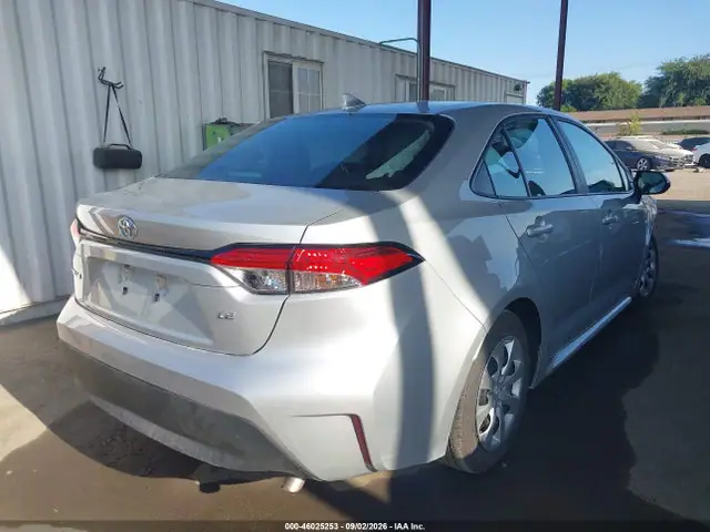 5YFB4MDE9SP330688 — 2025 Toyota Corolla LE, фото 4 с аукциона IAAI 13.10.2026, Передняя часть