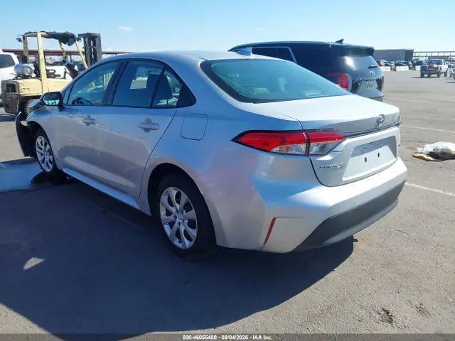 2025 Toyota COROLLA LE VIN 5YFB4MDE2SP241092 фото 3