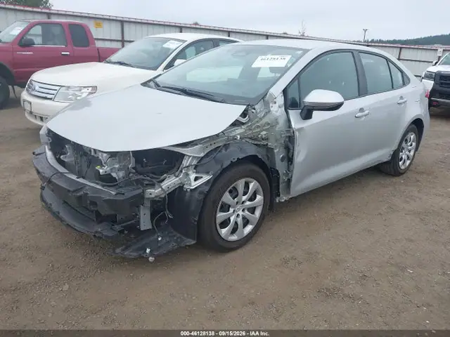 5YFB4MDE3SP293721 — 2025 Toyota Corolla LE, фото 2 с аукциона IAAI 30.09.2026, Передняя часть